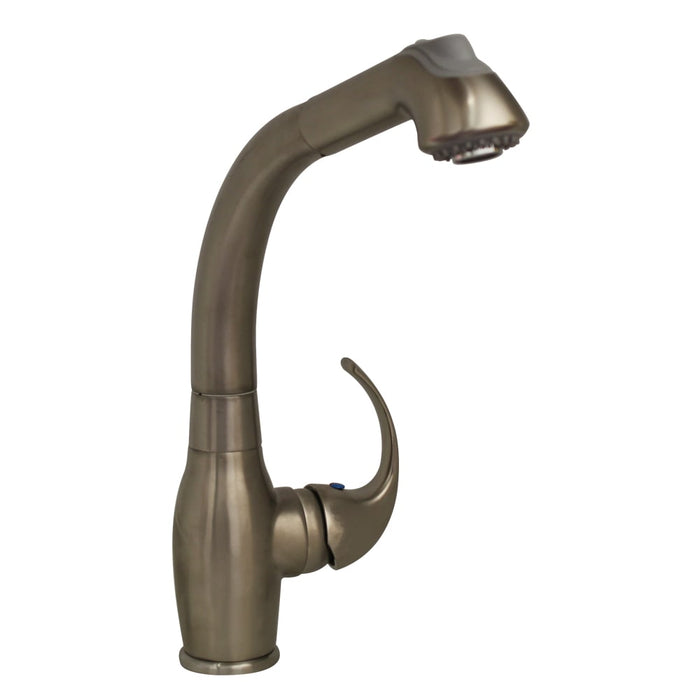Whitehaus WHUS566-BN Metrohaus Single Lever Kitchen Faucet