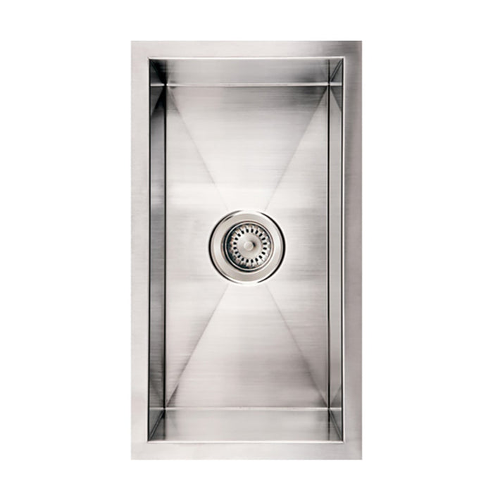 Whitehaus WINEHAUS Noah's Collection Commercial Single Bowl Undermount Sink