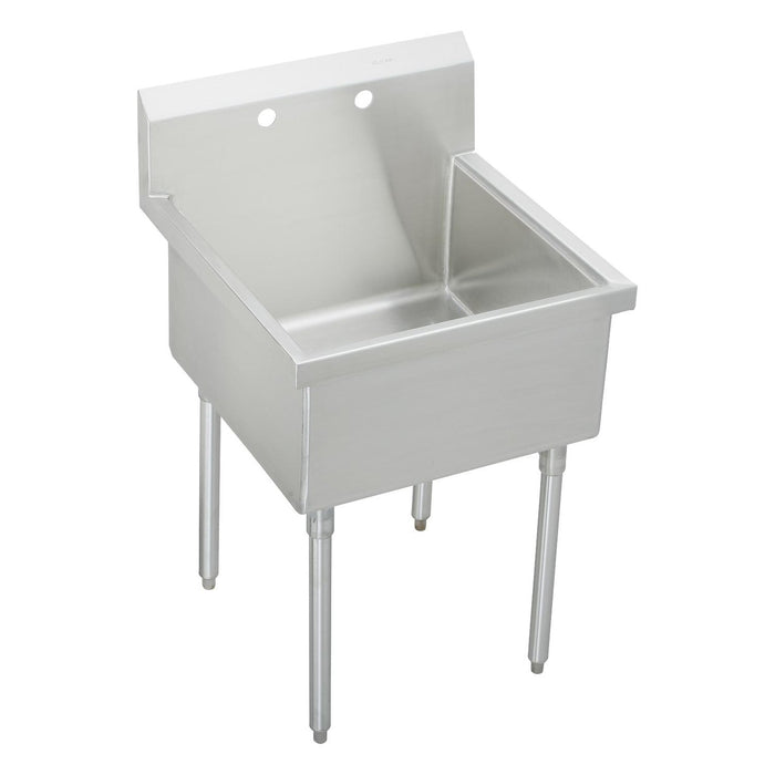 Elkay WNSF81302 Weldbilt 33 x 27-1/2 x 14" Floor Mount, Single Compartment Scullery Sink