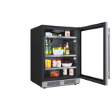 Avallon ABR242SGRH 24" Wide 140 Can Energy Efficient Beverage Center in Stainless Steel