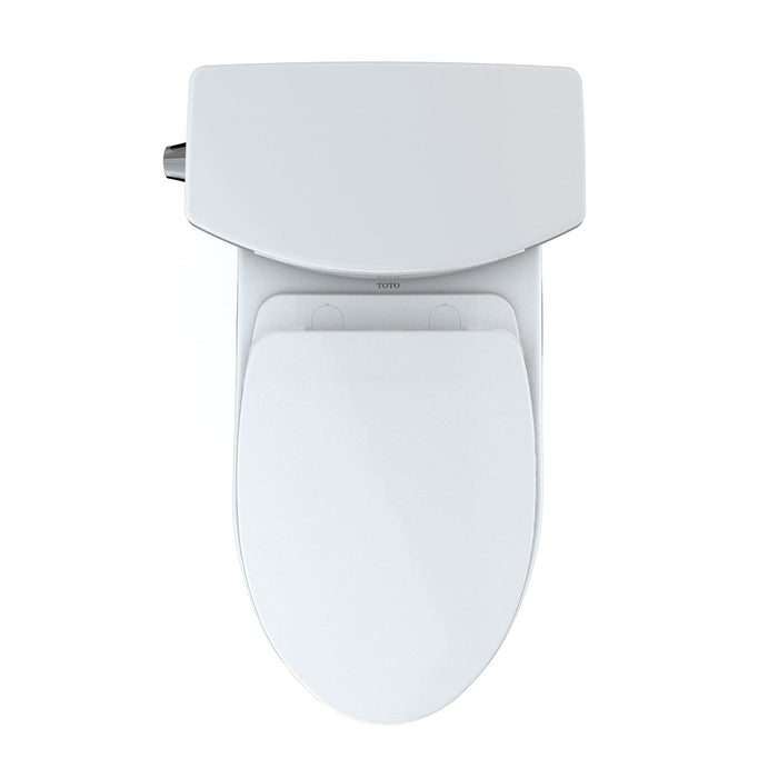 TOTO MS474124CUFG#01 Vespin II 1G Two-Piece Elongated 1.0 GPF Universal Height Toilet with SoftClose Seat, Washlet+ Ready