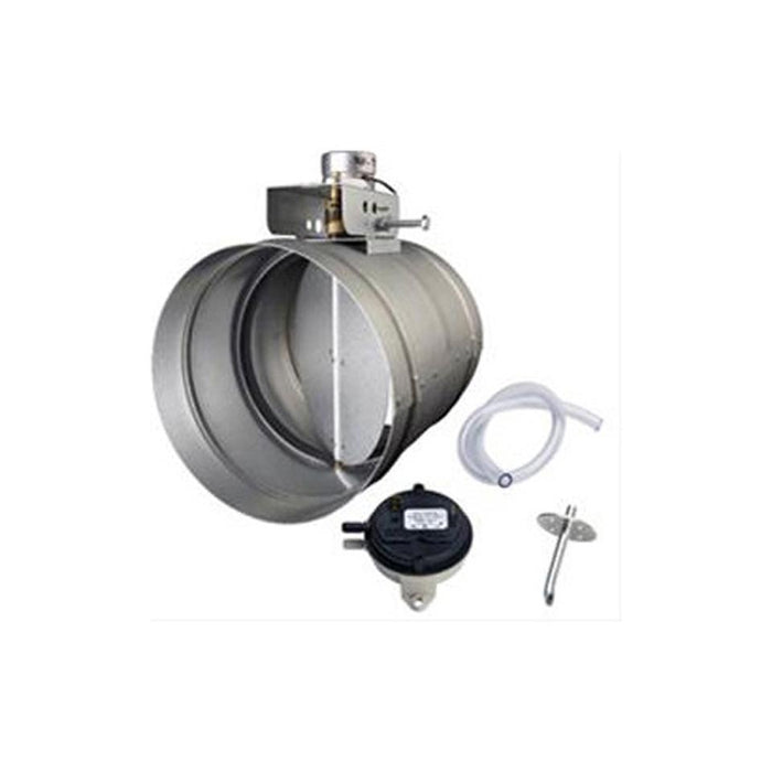 Broan Nutone 6" Universal Automatic Make-Up Air Damper with Pressure Sensor Kit