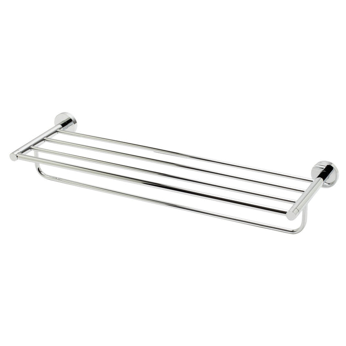 ALFI AB9538-PC Polished Chrome 26 inch Towel Bar and Shelf Bathroom Accessory