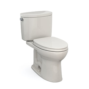 TOTO MS454124CEFG#12 Drake II Two-Piece Toilet with SS124 SoftClose Seat