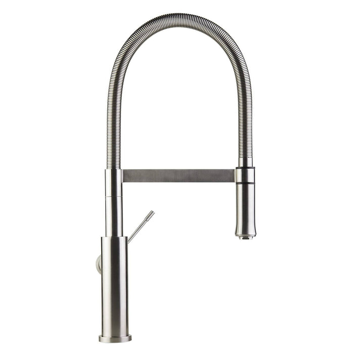 ALFI Brand AB2015 Brushed Gooseneck Single Hole Faucet