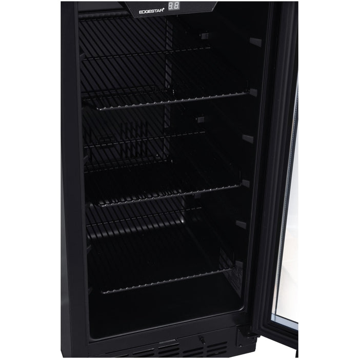 Edgestar BBR901BL 15" Wide 80 Can Built-In Beverage Center in Black