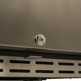 Edgestar BR7001BL 24" Wide Kegerator Conversion Refrigerator for Full Size Kegs in Black Stainless Steel