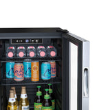 Edgestar BWC121SSLT 18" Wide 80 Can Capacity Ultra Low Temp Beverage Center in Stainless Steel