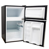 Edgestar CRF321SS 19" Wide 3.1 Cu. Ft. Energy Star Rated Fridge/Freezer in Stainless Steel