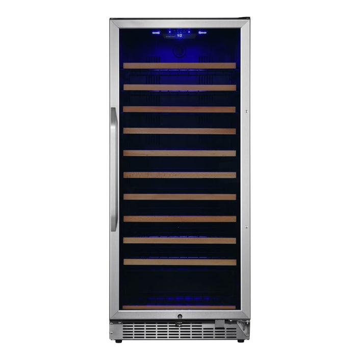 121 Bottle 24" Built-In Single Zone Wine Cooler
