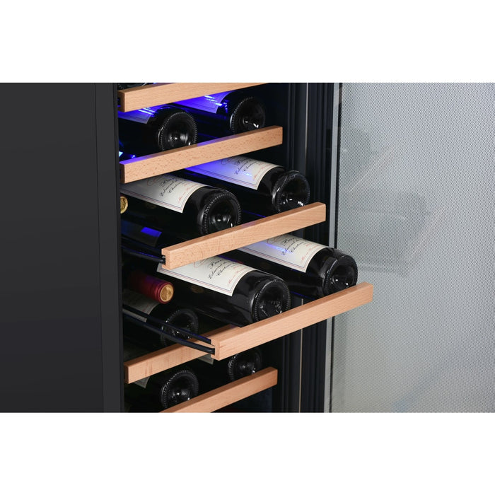 Edgestar CWR302SZ 15" Wide 25 Bottle Built-In Single Zone Wine Cooler in Stainless Steel