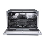 Edgestar DWP62SV 22" Wide 6 Place Setting Countertop Dishwasher in White