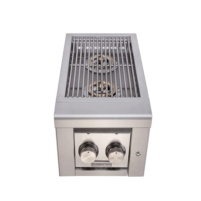 Edgestar ESB2LP 26000 BTU 13" Wide Liquid Propane Side Burner in Stainless Steel