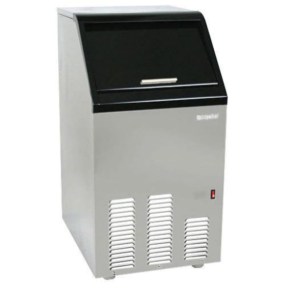 Free Standing 65Lb Ice Maker Stainless Steel 17