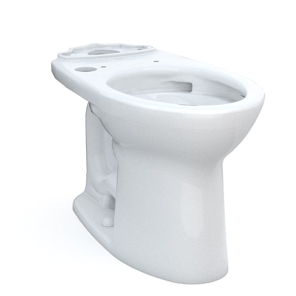 TOTO C776CEFGT40#01 Drake Universal Height Tornado Flush Toilet Bowl with CEFIONTECT