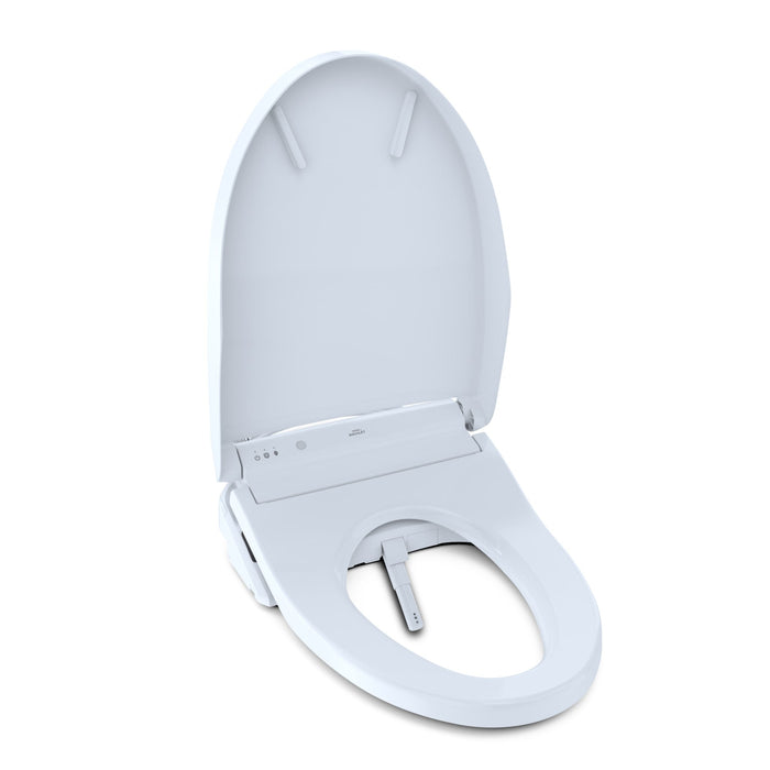 TOTO SW3036R#01 Washlet K300 Bidet Elongated Toilet Seat with Water Heating, and Wand Cleaning