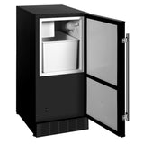 Edgestar IB250WH 15" Wide 20 Lbs. Capacity Free Standing and Undercounter Ice Maker in White