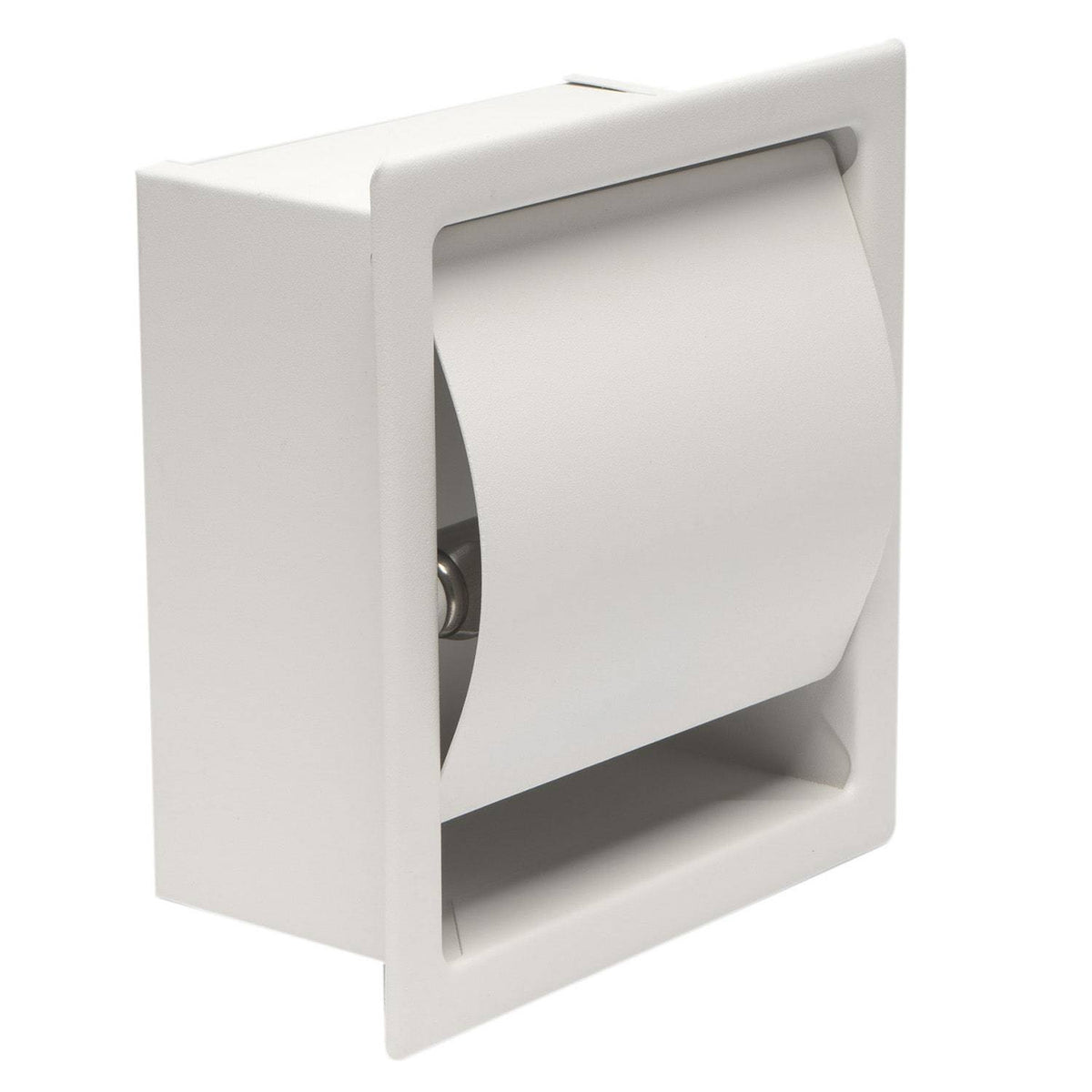 Alfi Brand ABTP77-BSS Brushed Stainless Steel Recessed Toilet Paper Holder with Cover