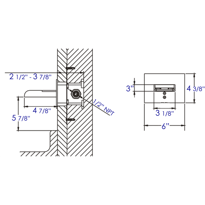 ALFI Brand AB5901-BN Brushed Nickel Waterfall Tub Filler
