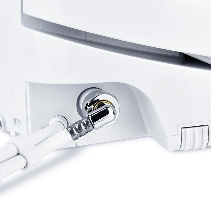 Brondell Swash 1400 Luxury Elongated Heated Bidet Toilet Seat with Dual Nozzles (white) - Bath4All