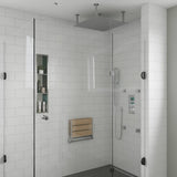 ALFI AB2801-PC Polished Chrome Concealed 3-Way Thermostatic Shower Mixer Square