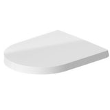 Duravit 0020090000 ME by Starck Elongated Slow-Closing Toilet Seat with Cover - White
