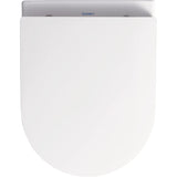 Duravit 0020190000 ME by Starck Compact Closed-Front Toilet Seat with Cover - White