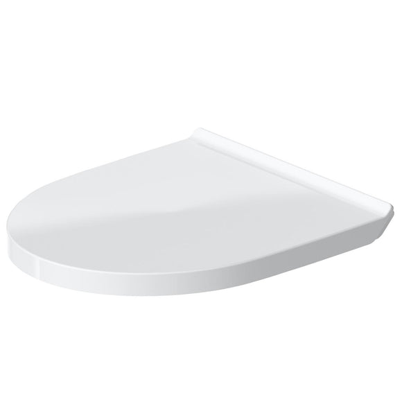 Duravit 0020790000 No.1 Slow-Close Toilet Seat with Cover for 256209 and 218209 Toilets