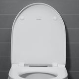 Duravit 0020790000 No.1 Slow-Close Toilet Seat with Cover for 256209 and 218209 Toilets