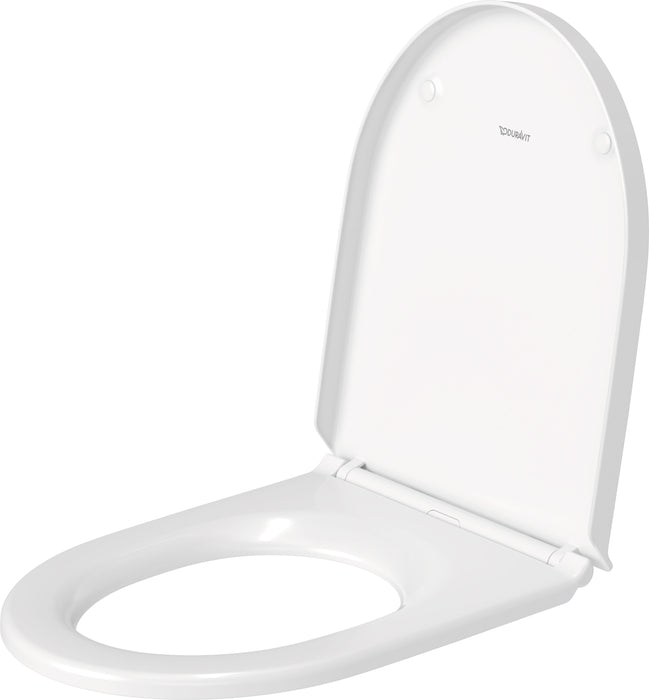 Duravit 0025290000 No.1 Elongated Slow Close Toilet Seat in White
