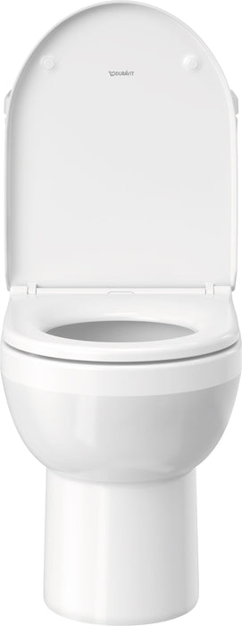 Duravit 0025290000 No.1 Elongated Slow Close Toilet Seat in White