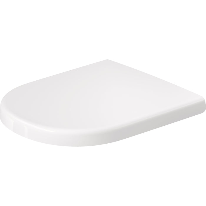 Duravit 0028490021 D-Code Round Slow Close Toilet Seat in White