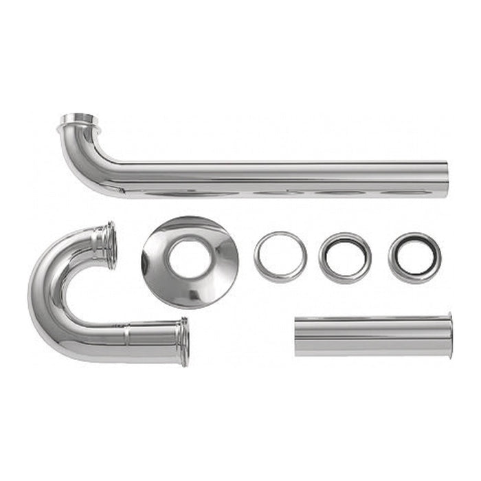 Duravit 0050260000 Bathroom Sink P-Trap, 12 1/4 Inch in Chrome