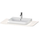 Duravit HP031E02222 Happy D.2 Plus Console with Sink Cut-Out White