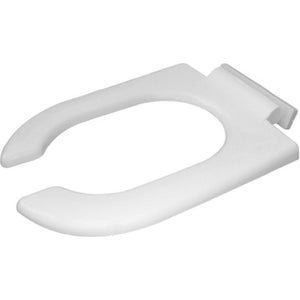 Duravit 0064390000 Starck 3 18-1/2" Plastic Open Front Toilet Seat Ring in White