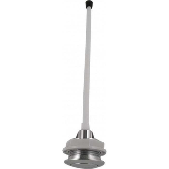 Duravit 0075091000 Chrome Push-Button Flush Actuator for Toilet Tanks