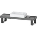 Duravit D4800900 Qatego 55 1/8" Console Bathroom Sink and Lavica Stone