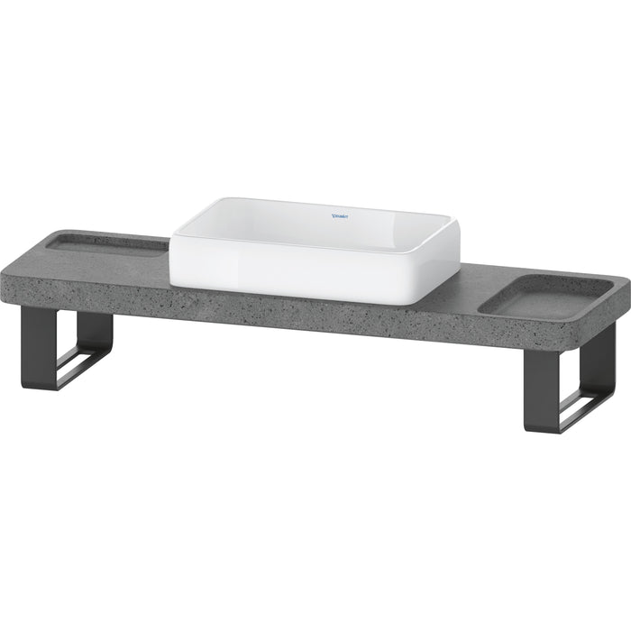 Duravit D4800900 Qatego 55 1/8" Console Bathroom Sink and Lavica Stone