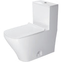 Duravit D4052100 DuraStyle Dual Flush Elongated One Piece Toilet
