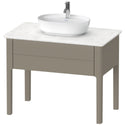 Duravit LU956409292 Luv Floorstanding Vanity Unit Stone Gray