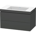 Duravit LC6927N4949 L-Cube Wall Mount C-Bonded Vanity