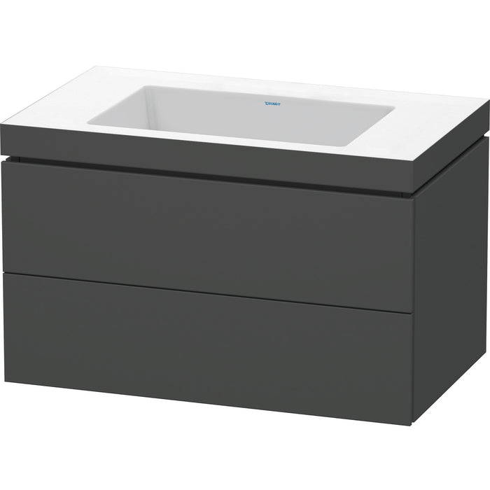 Duravit LC6927N4949 L-Cube Wall Mount C-Bonded Vanity