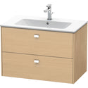 Duravit BR410201030 Brioso Wall-Mount Vanity Unit Natural Oak