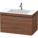 Duravit LC6927O2121 L-Cube Wall Mount C-Bonded Vanity