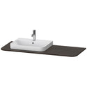 Duravit HP031KL6969 Happy D.2 Plus Console with Sink Cut-Out Walnut Brushed