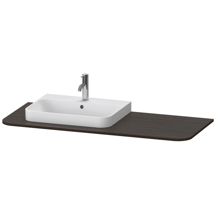 Duravit HP031KL6969 Happy D.2 Plus Console with Sink Cut-Out Walnut Brushed