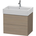 Duravit LC627603535 L-Cube Wall-Mount Vanity Unit Oak Terra