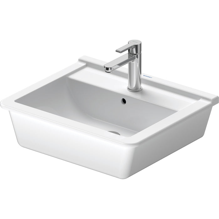 Duravit 0302560030 Starck 3 Drop-in Bathroom Sink White