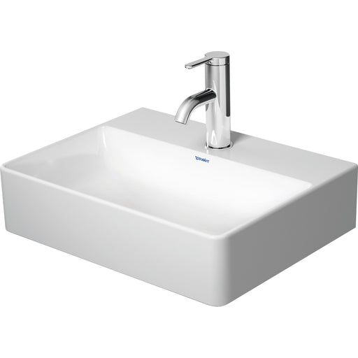 Duravit 0732450041 DuraSquare 17 3/4" Wall Mounted Bathroom Sink