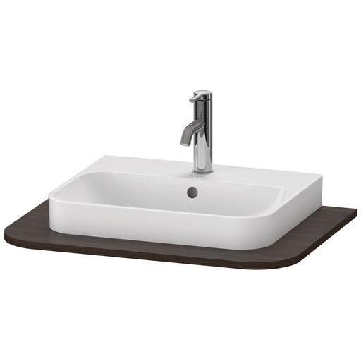 Duravit HP031B06969 Happy D.2 Plus Console with Sink Cut-Out Walnut Brushed